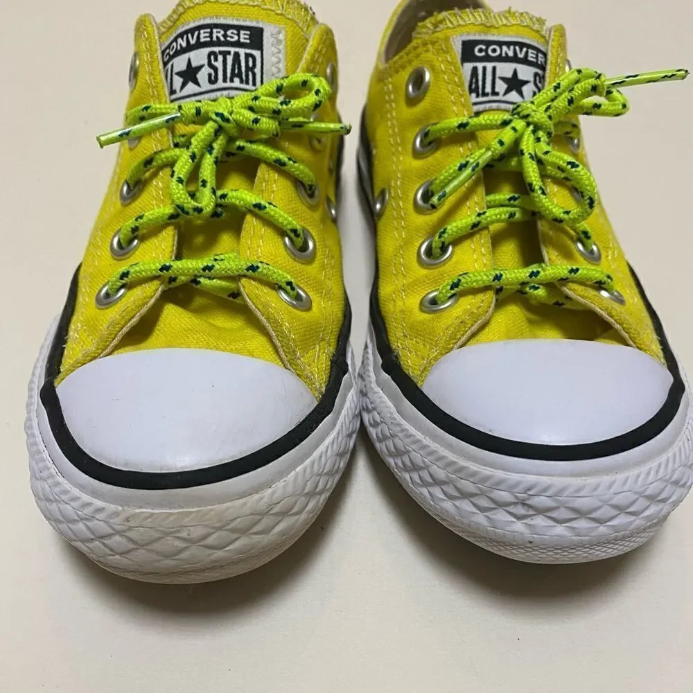 Converse All Star Yellow Low Tops